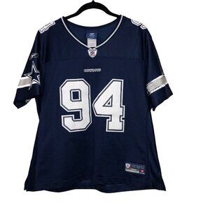 Vintage DEMARCUS WARE Dallas COWBOYS NFL Football #94 Womens Navy Jersey